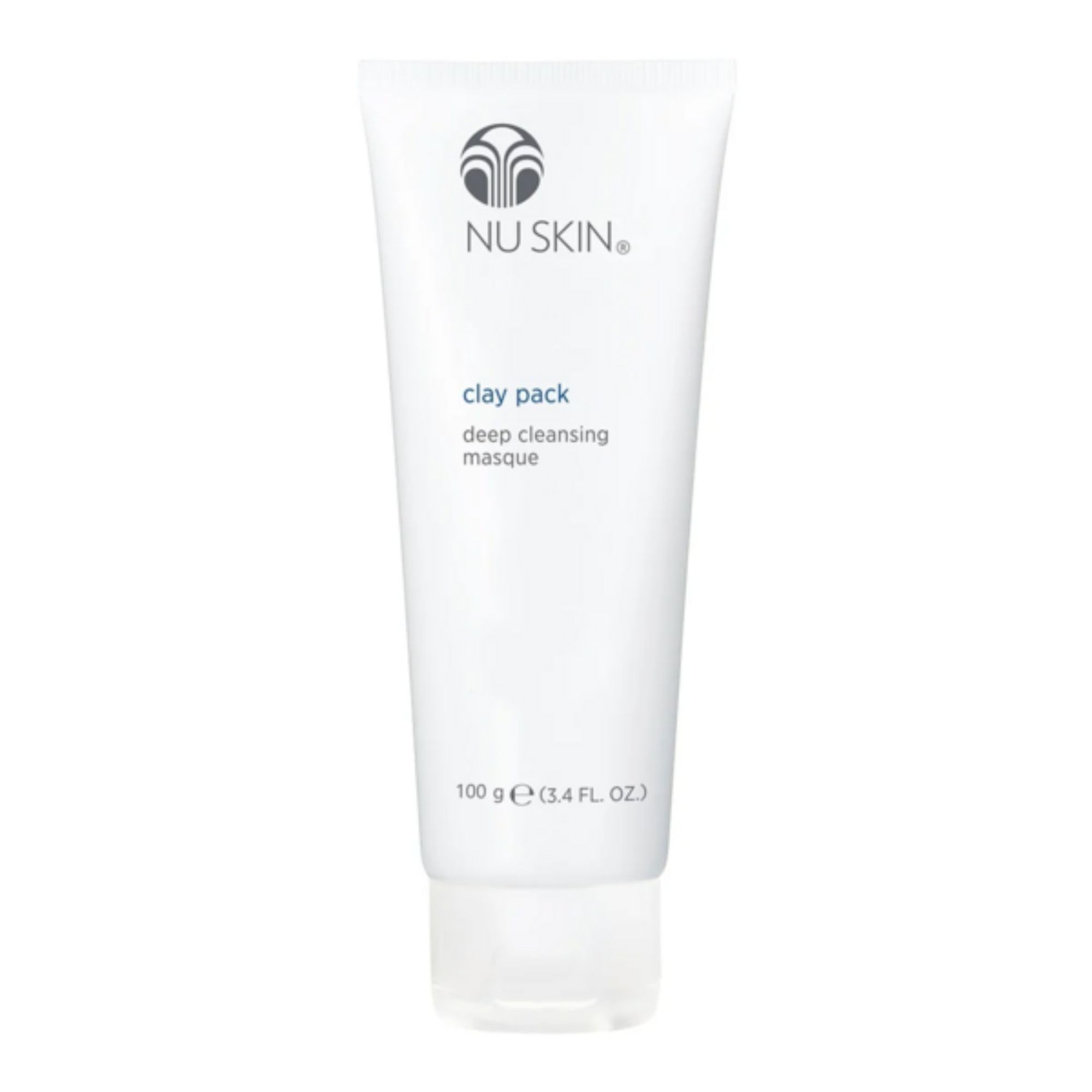 

Nu Skin Глиняная маска 100 г маска для лица Содержит каолин и бентонит для абсорбции и удаления кожного сала и отмерших клеток кожи Содержит сок алоэ вера и алоэ