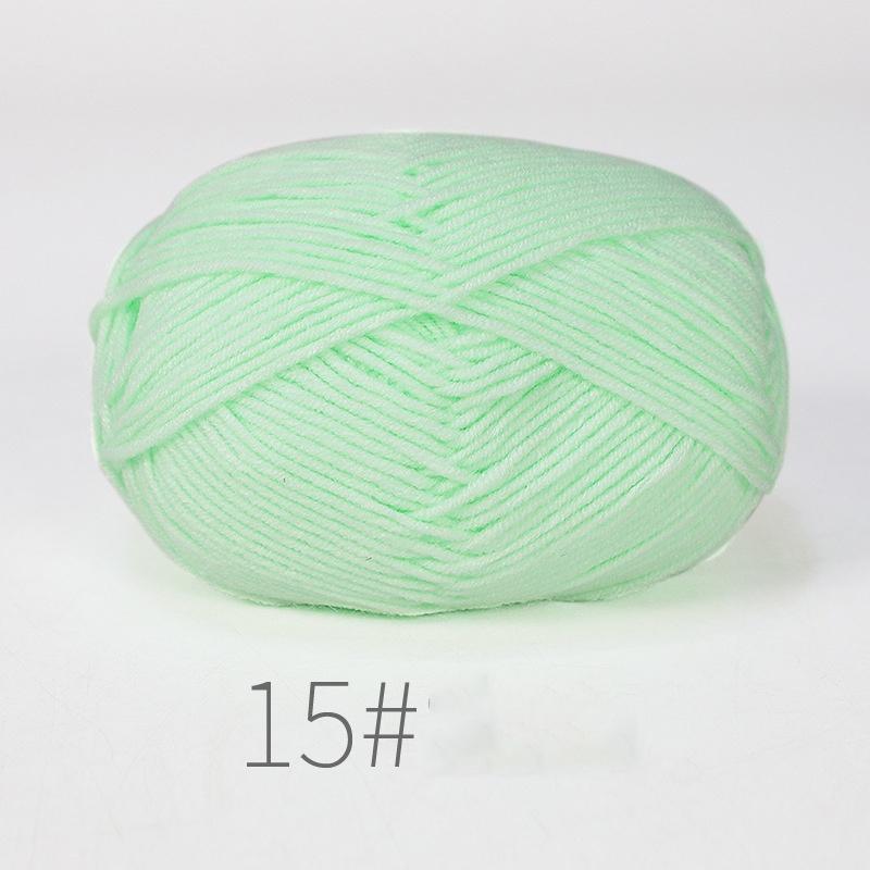 DIY Blended Fabric Soft Cotton Knitting Yarn Thick Fiber Velvet Yarns Hand Knitting Wool Crochet Yarn for Sweater