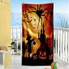 Halloween Beach Towel High Absorbency & Quick-Dry Comfortable Lightweight