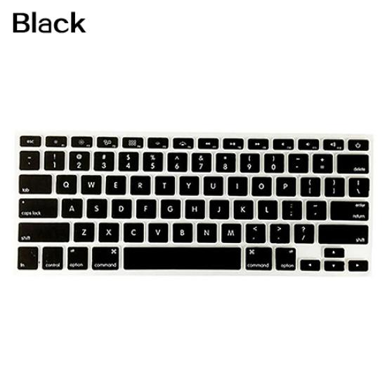 Colorful Soft Silicone Keyboard Cover for Apple Macbook Air Pro US Version Laptop