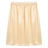 Halbslip Kurz/Lang Petticoat Unterrock Damen Satin Halbslip Halbslips für Unterkleider Slip