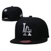 MLB Baseball Cap Flat Brim Adjustable Snapback Street Style Embroidered Men Women