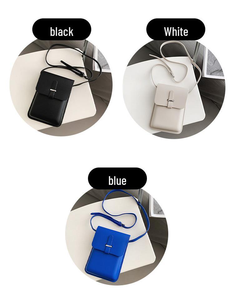 Versatile Vertical Crossbody Bag: Compact Single Compartment
