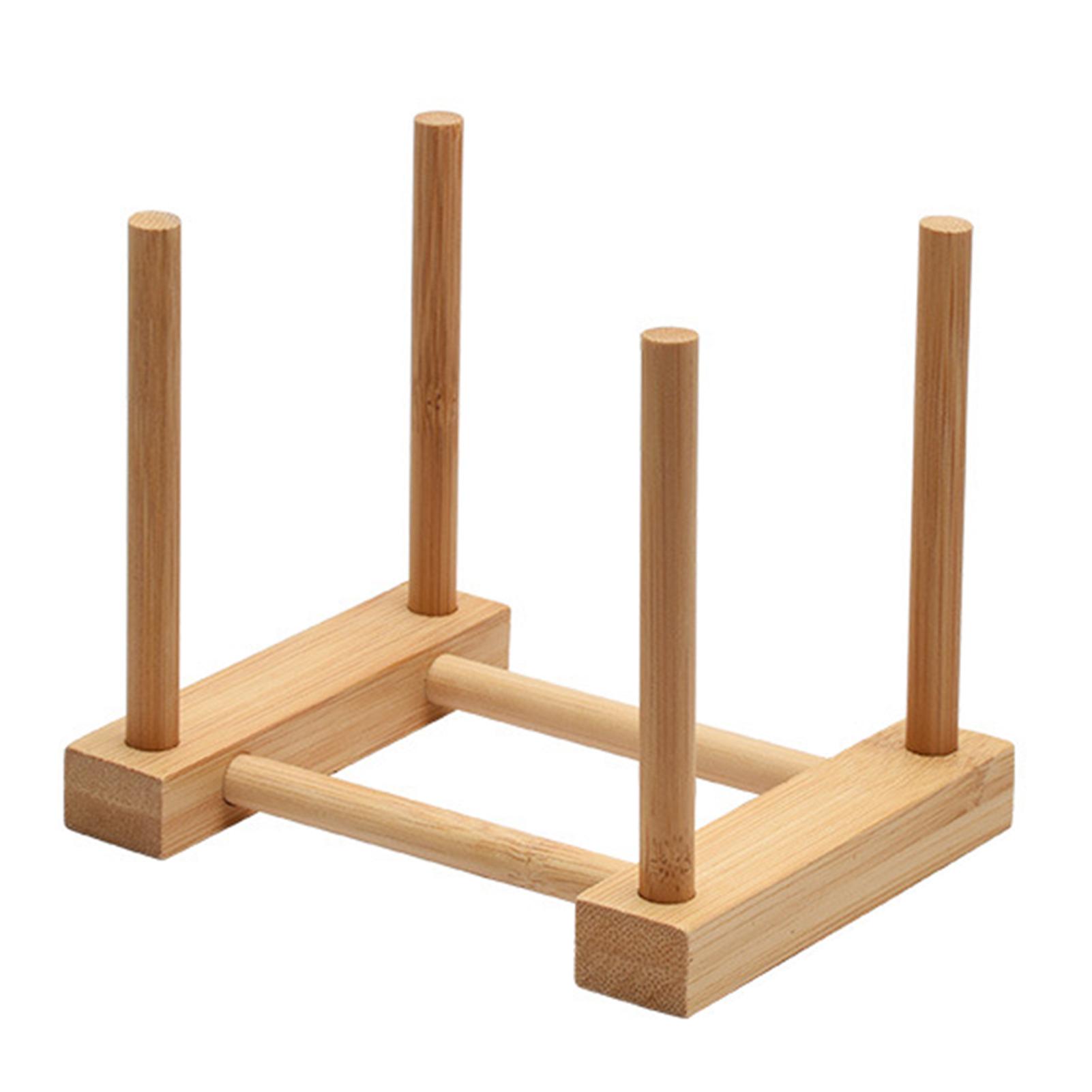 

Бамбуковая сушилка для хранения мисок, тарелок, многофункциональная сушилка для тарелок для домашней кухни