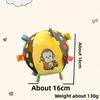 Puppy Frog Monkey Pattern Plush Cloth Ball Dog Pet Toy With Bell For Dogs And Puppies