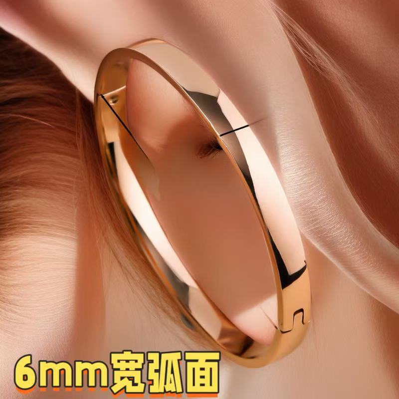 Bracelet Girls Niche Titanium Steel Jewelry Premium Sense Ins Wind Nail Opening Jewelry