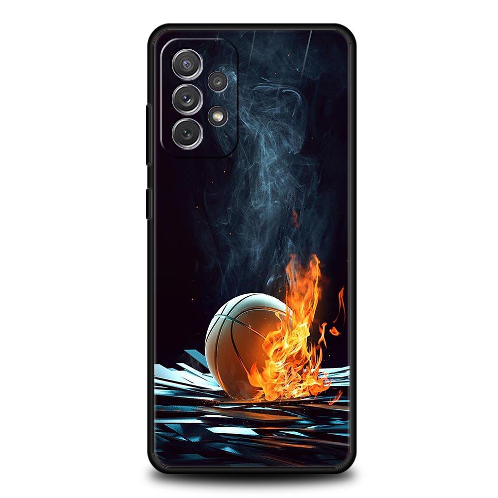 

Чехол для телефона с баскетбольной корзиной и номером для Samsung Galaxy A13 A51 A71 A21S A12 A11 A31 A41 A23 A53 A73 A52 A32 5G A03S A01 Samsung A13