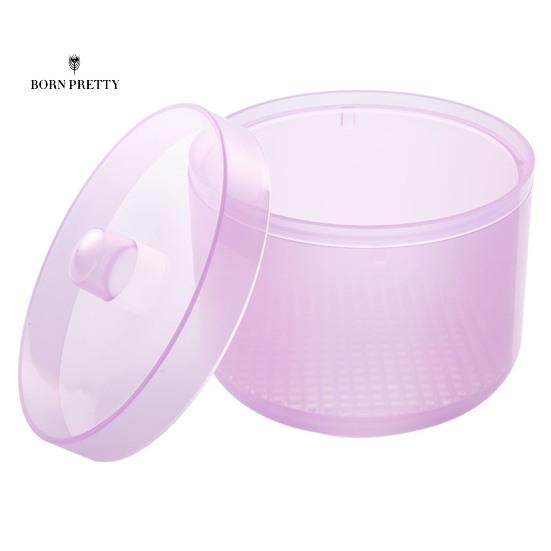 

Практичная дрель для ногтей, украшения для ногтей, насадки для очистки, двухслойная многоразовая очистка фиолетовый