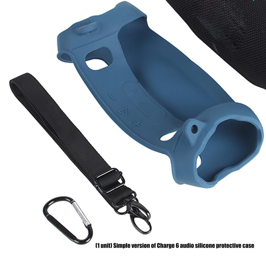 Skin Friendly Silicone Sleeve For Charge 6 Speaker Shock Absorption Easy Cleaning Comes In Various Color Option