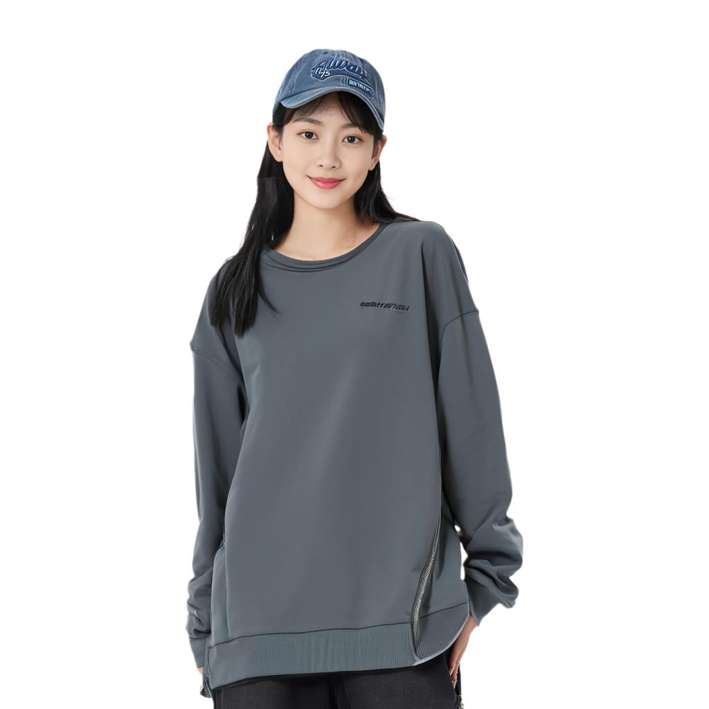 Li Ning CF Water Resistant Zip Hoodie Unisex Hoodies Gray AWDRG11-6