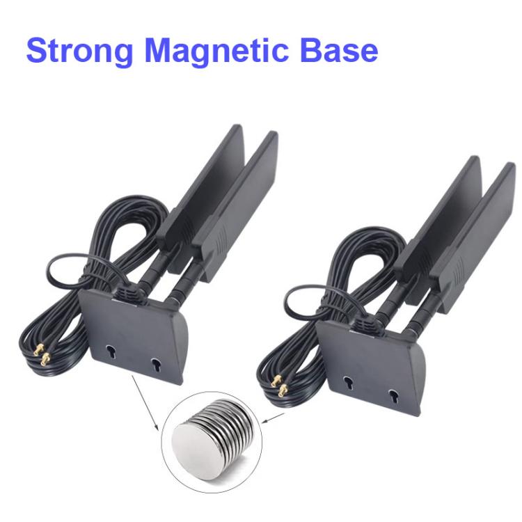 Antenna Esterna Router 5G 42dBi Booster Copertura Segnale WiFi a Lunga Portata per Esterno
