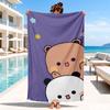 Bobo Dudu Dreams Moon Night Beach Towel, Microfiber Beach Towel, Perfect For Pool, Beach, Travel, Home Decor Beach Party Fan gifts