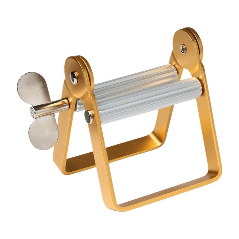 Aluminum Alloy Cream Tube Squeezer with Anti Slip Handle Hair Color Tube Extractor For Barbershops Salon And Home Use