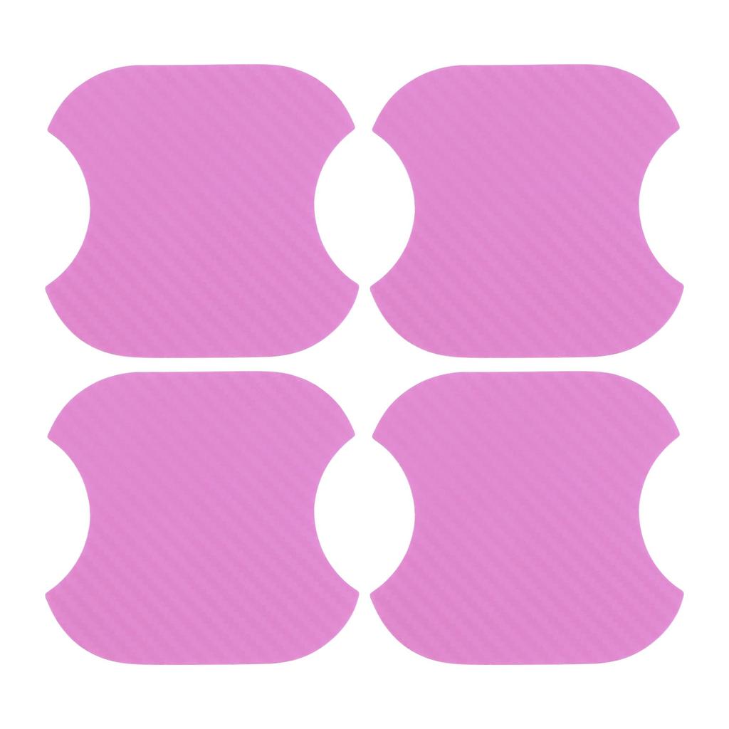 TUCKBOLD Car Magnetic Car Door Handle Scratch Protector 91x93-mm Anti-Scratch | Door Handle Protective Film Fiber Powder 4pcs