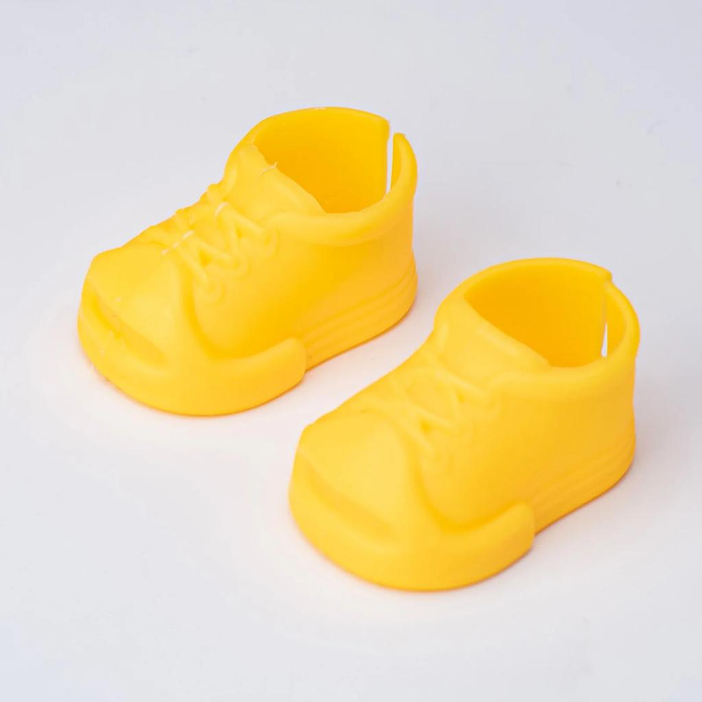 Board Shoes Suitable For Labubu V3 V2 V1 Doll Shoes 6 Points Bjd 10Cm Cotton Doll Toy Sneakers