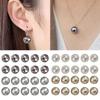 10pcs Round Faux Pearls Beads with Hole 12mm Necklaces Pendant Beads Bracelets Beads Loose Beads Necklace Bracelet Pearls