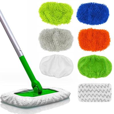Wkład do mopa Ścierka do mopa Wielokrotnego użytku Pad do zamiatarki Mop Zmywalny Pad z mikrofibry Pad czyszczący do łazienki kuchni salonu