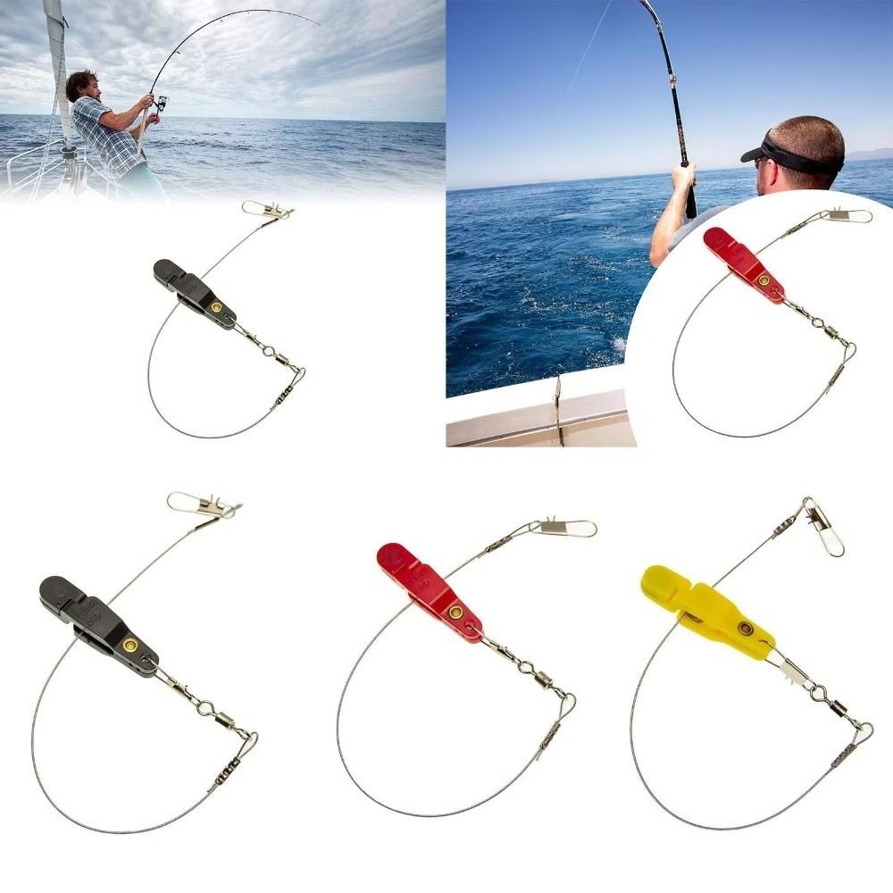 Adjustable Tension Fishing Line Clamps Padded Planer Board Release Clip Tension Downrigger Clip