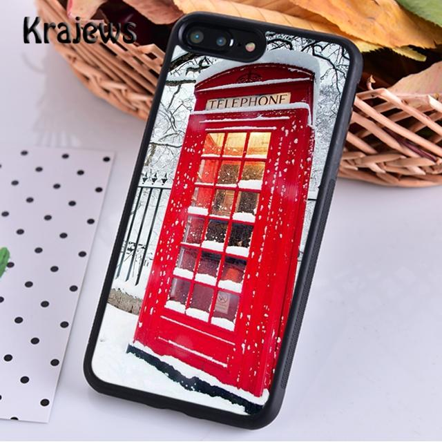 Telephone Box London Union Jack For iPhone 17 Air 16 Phone Case Cover 15 14 plus 11 12 13 pro max Fundas
