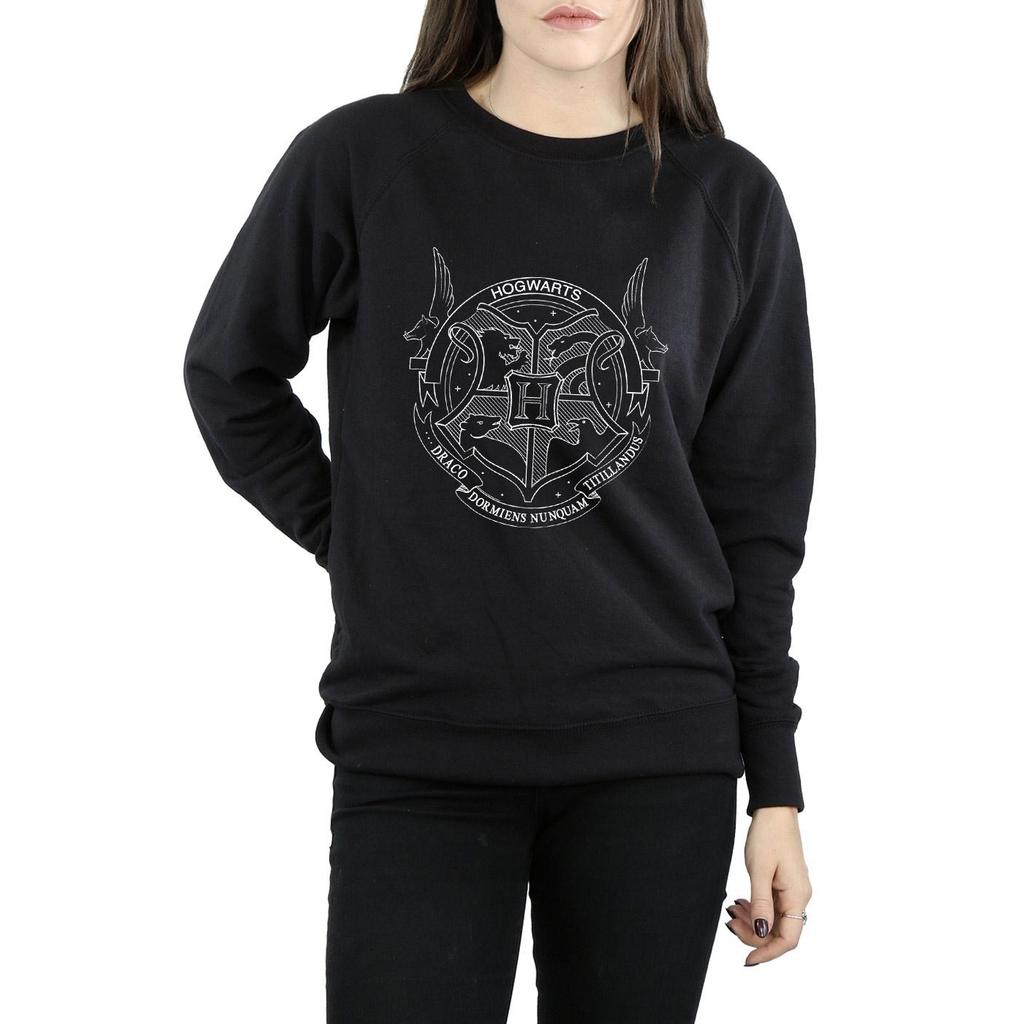 HARRY POTTER Womens/Ladies Hogwarts Seal Sweatshirt