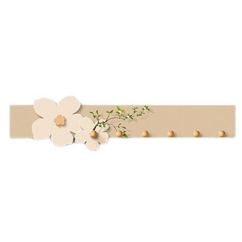 ZNMW Wall-Mounted Coat Rack with Key Hooks