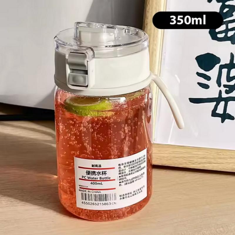 Prenosná Priehľadná Kawaii Fľaša na Vodu Športový Pohár na Vodu Plastový Praktický Pohár Vonkajšie Cestovanie Kancelária Základná Fľaša na Vodu ]Pohár