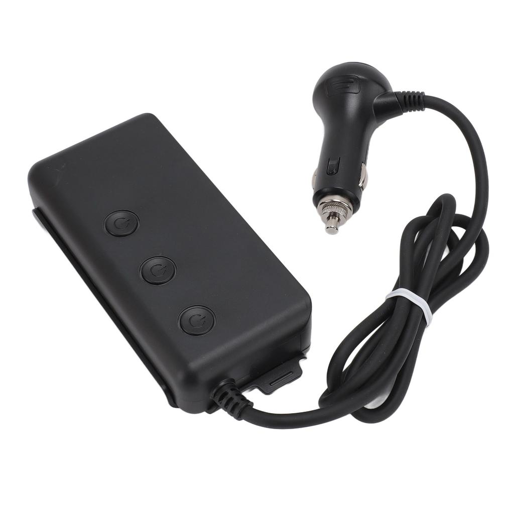 Cigarette Lighter Adapter 3 Socket 3 USB QC3.0 Multifunction Car Cigarette Lighter Splitter Power Adapter Outlet DC