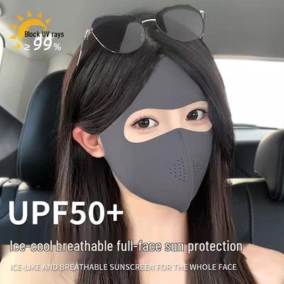 Réduction pour les nouveaux arrivants: Masque de protection solaire intégral anti-UV pour femme – Pare-soleil 3D pour l'été