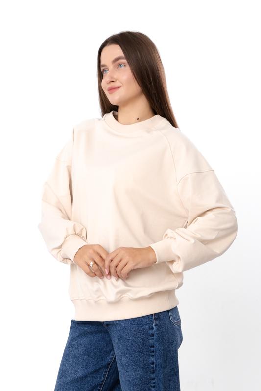 Sweatshirt (women) – Classic Fit, Long Sleeve & Round Neck, Any Season, 8385-057 HC