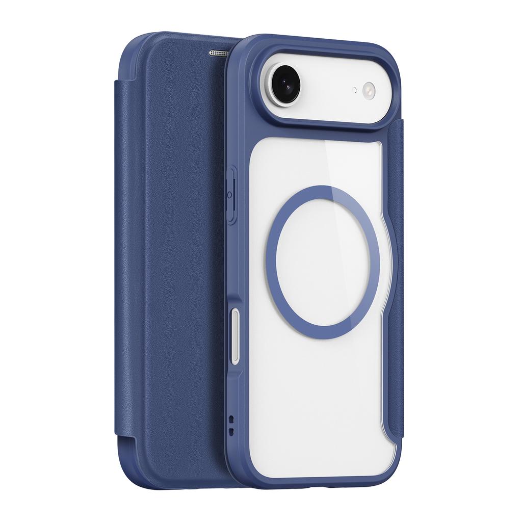 For iPhone Air Leather Case DUX DUCIS Skin X Pro Series Flip Cover Compatible with MagSafe