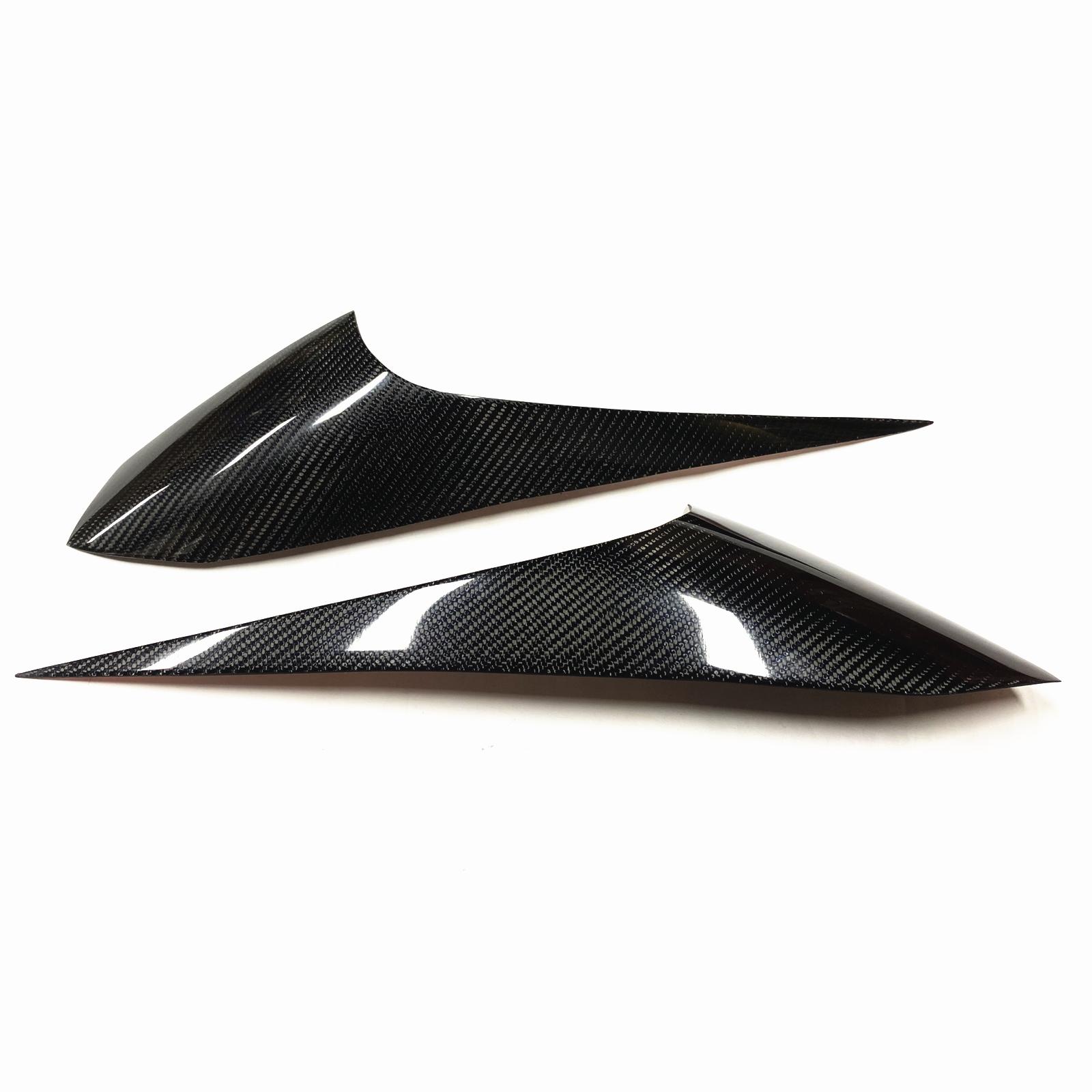 

Headlight Eyelid Eyebrow Trim For Honda Fit Jazz GR9 2020-2022 Carbon Fiber Front Headlamp Head Light Lamp Cover Sticker Brow