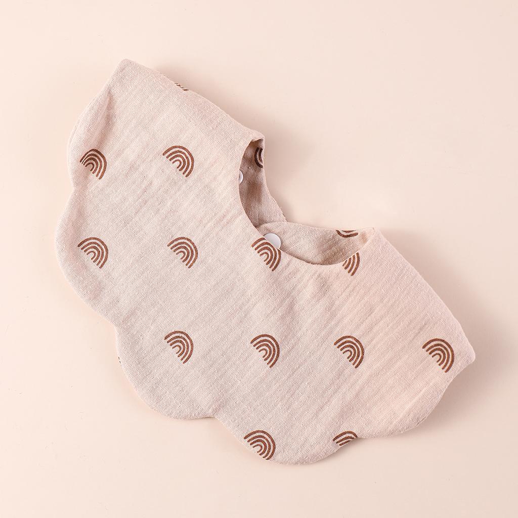 1pcs Cotton Soft Baby Bibs Solid Color Infant Bib Newborn Burp Cloths Bandana Scarf for Kids Boy Girls Feeding Saliva Towel