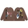 Outfit Trendy Hip Hop Travis Scott Collaborazione Felpa e Pantaloni