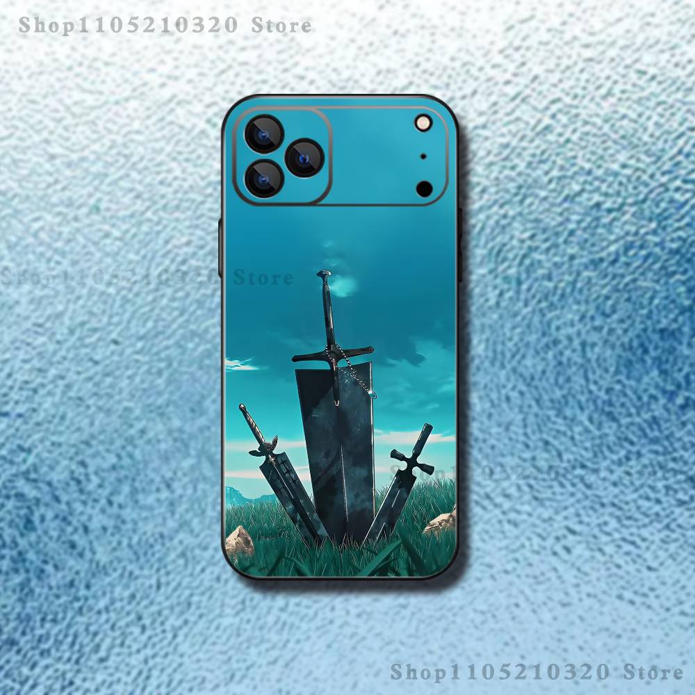 

C-Clover Asta Black Phone Case For iPhone 17,16,15,14,13,12,Pro,Max,Plus,E,SE4,Air,Mini Black Soft Box iPhone15pro