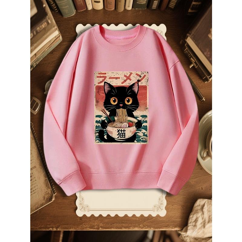 European sizes Kids' Fashion Round Neck Sweatshirt