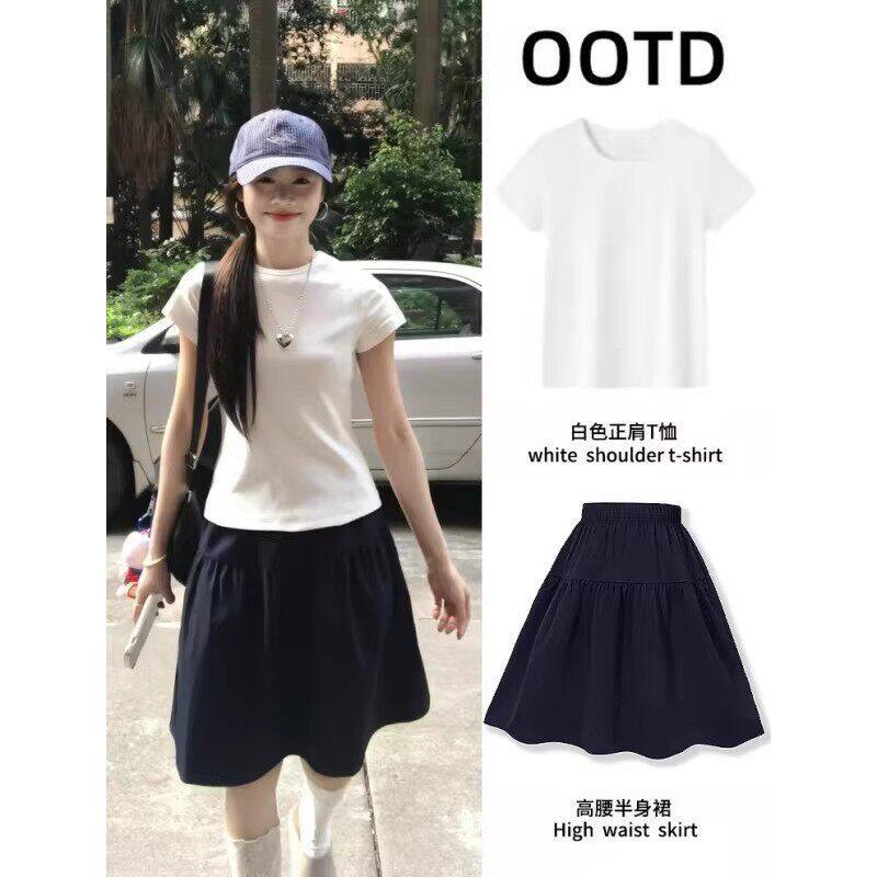 

Navy blue skirt for women s Japanese wear, early spring and summer, ancient and early day miscellaneous skirt, beautiful and beautiful a-word skirt S