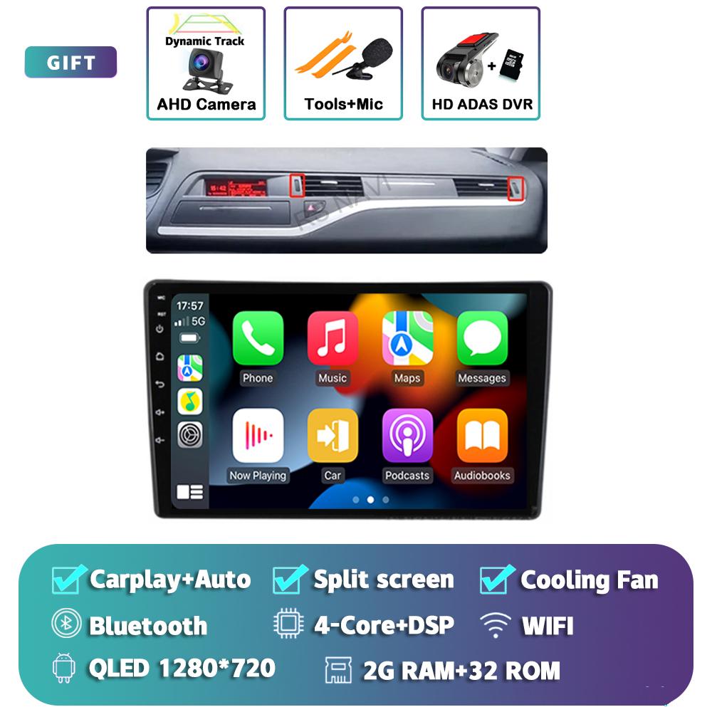 ABX2   Android 15 Carplay Car Radio Multimedia For Citroen C5 2008 2009 2010 -2017 navigation video DVD Autoradio Stereo 2din Head Unit
