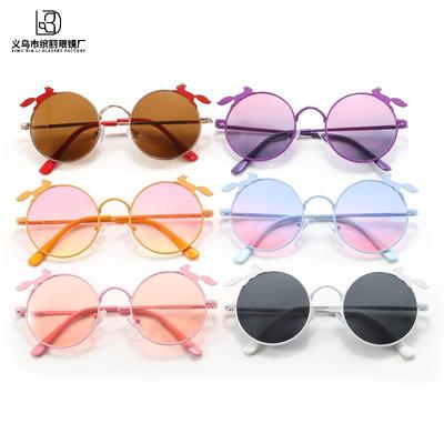 Fashion Metal Frame Children'S Sunglasses Fox Cute Girls Photo Sunglasses Beach Party Boys Glasses