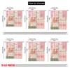 2pcs,2D plane printing Contemporary Curtains Faithful Collage Polyester Fabric (without rod) Festive Use for Bedroom, Living