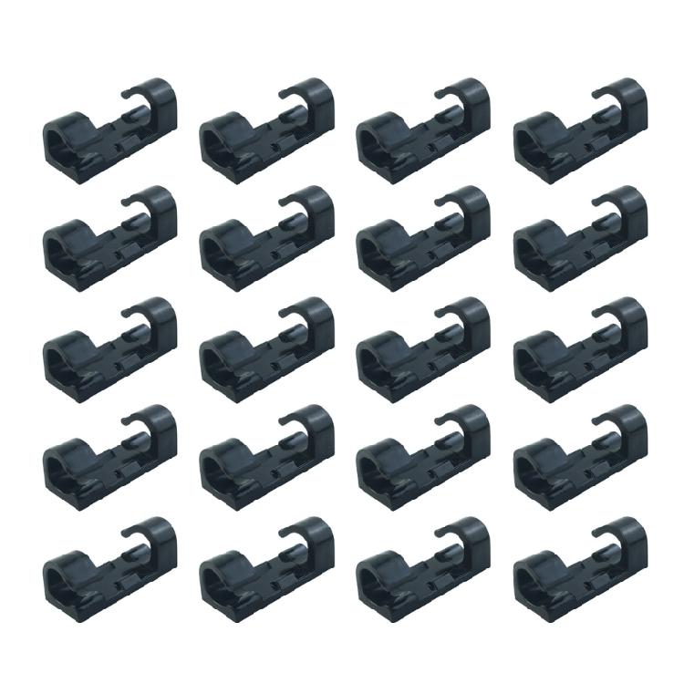 Self Adhesive Cable Organizers Wire Clamp Manager for Secure and Clean Wire Management Home or Work