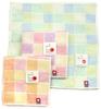 Set of 3 Imabari Handkerchiefs/Towels for Women, Highly Absorbent, Meets Strict Standards, Made In Japan, Perfect Gift (Checked)