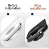 For BYD Song Plus Seal U Sealion 6 DM-i 2023~2025 LHD Exterior Door Handle Protective Cover Anti-scratch Decorative Accessories