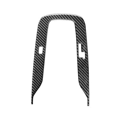 Conjunto de adesivos de fibra de carbono para capa de câmbio de carro para Toyota Corolla 2019-2025, fibra de carbono + revestimento epóxi para mão direita