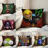 Horrible Games R.E.P.O.-s Pillow Case Anti-dustmite Pillowcase Invisible Zipper Silky Short Plush Sofa Cushion Cover