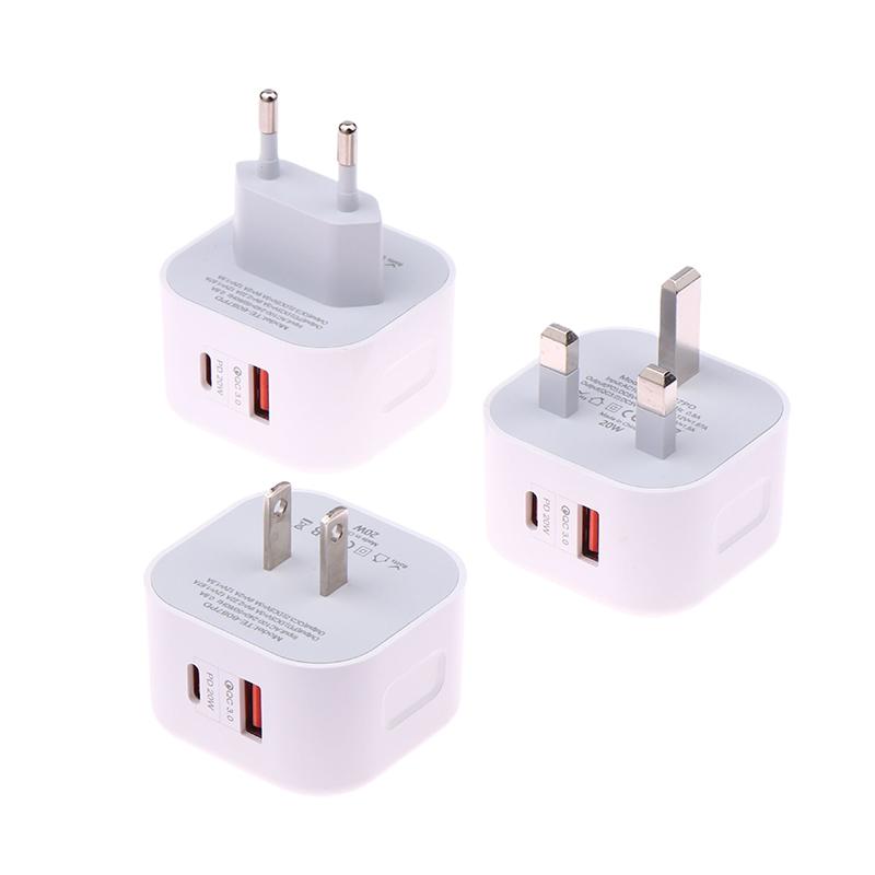 USB Type C Charger PPS Fast Charge Dual Port Fast Charging European And American Standard Head For Laptop