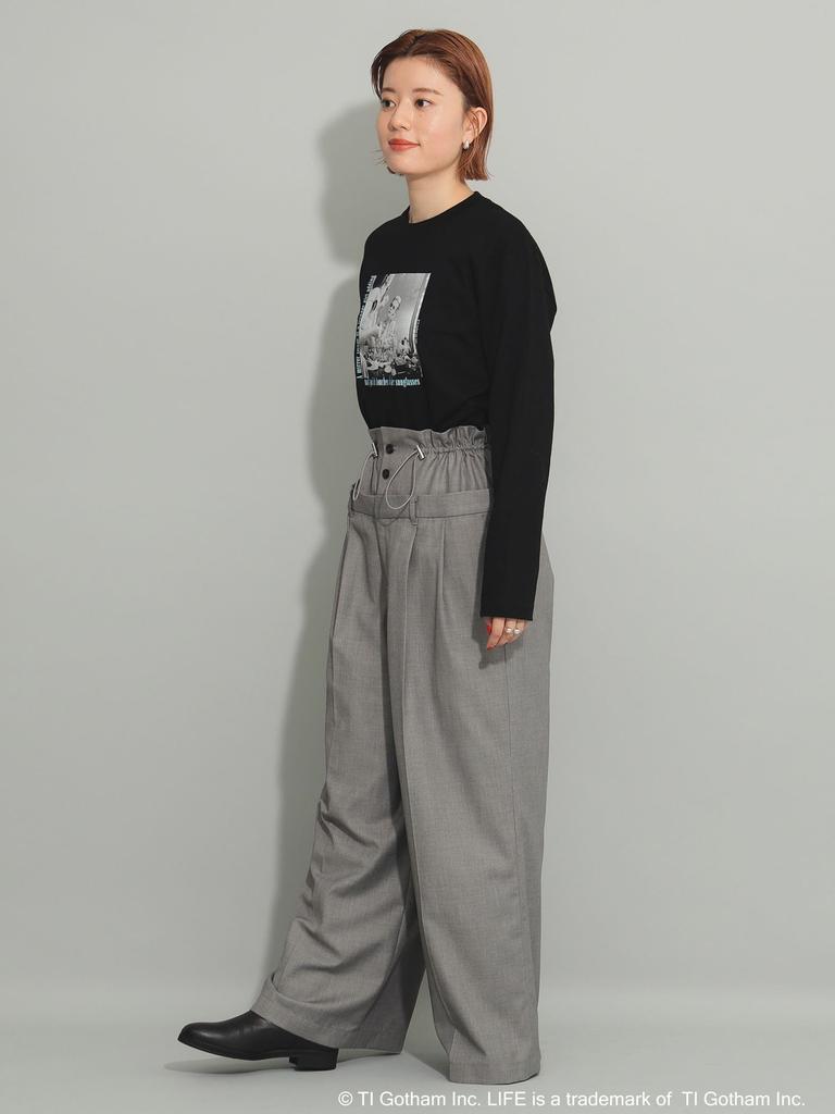 Ray Beams TEE GOOD ROCK SPEED LIFE PICTURE COLLECTION Long Sleeve One Size L/S [Special Order] T-Shirt, Women's, Black,