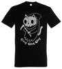 Cat Reaper II T-Shirt Mens Womens Tees Top Cats Fun Death Skull Skulls Love Lover Addiction Addicted