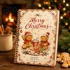 Libro de Regalo de Navidad Personalizado DIY Encuadernado en Espiral Libro de Tarjetas de Regalo 5x7 Folleto Festivo Folleto de Presentación de Efectivo 10 Páginas Tarjetas Felices