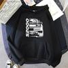 Initial D JDM Hoodie Del Sol Japanese Streetwear Women Car Print Winter Clothes High Quality Harajuku Male Tops