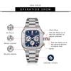 Top luxus s krabičkou MINI FOCUS Hodinky Čtvercové pánské hodinky Vodotěsné námořní hodinky Multifunkční pánské Quartz hodinky s ocelovým páskem